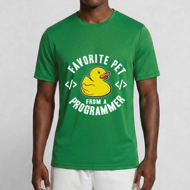 Programmeurs Canard Programmation Debugging Drôle T-shirt sport Homme