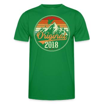 Original 2018 - T-shirt sport Homme - vert - Devant - AI Model Male 178 dark (178cm)