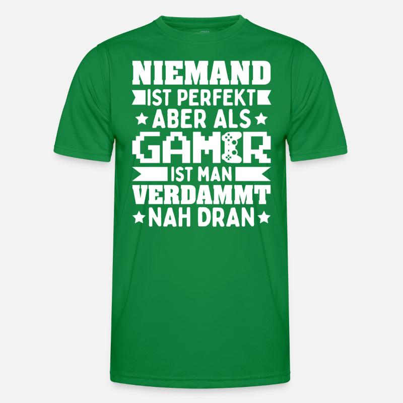 Funny Gift Idea For Gamers Männer Funktions-T-Shirt