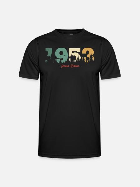 1953 limitierte Auflage - Männer Funktions-T-Shirt - Schwarz