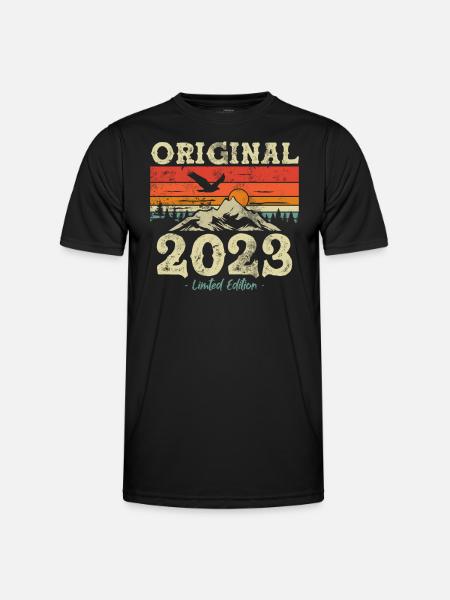 Birthday gift 2023 - Men's Functional T-Shirt - black