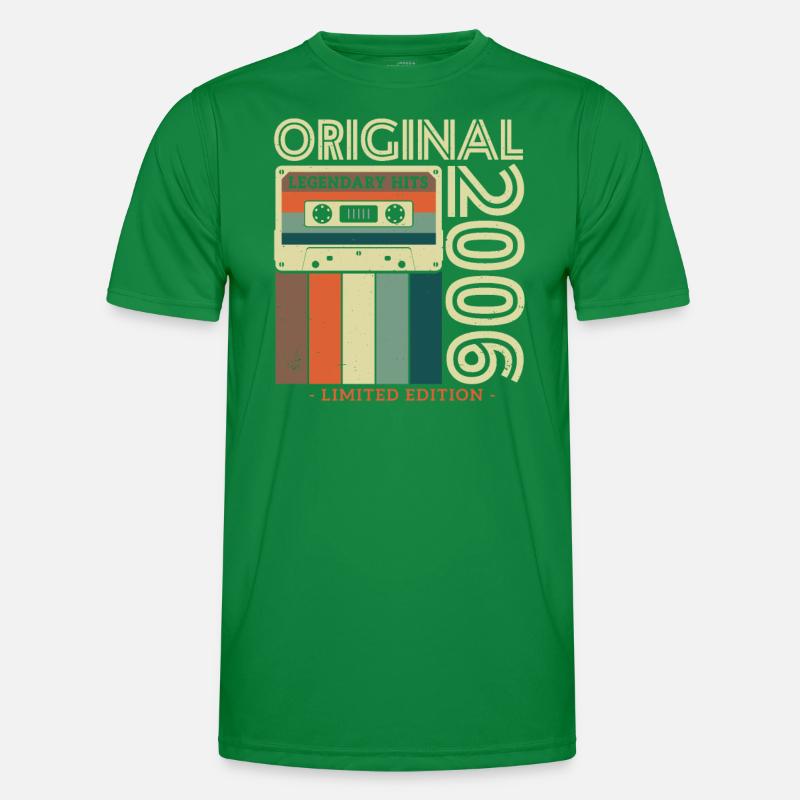 Vintage 2006 Geschenk Männer Funktions-T-Shirt