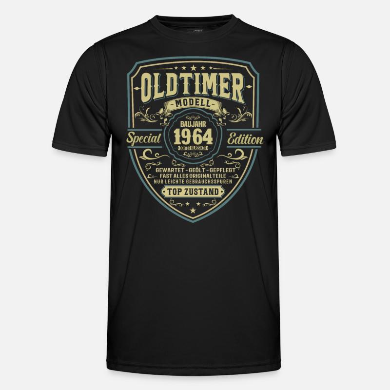 1964 - Ein Geschenk der Erinnerungen - Männer Funktions-T-Shirt - Schwarz