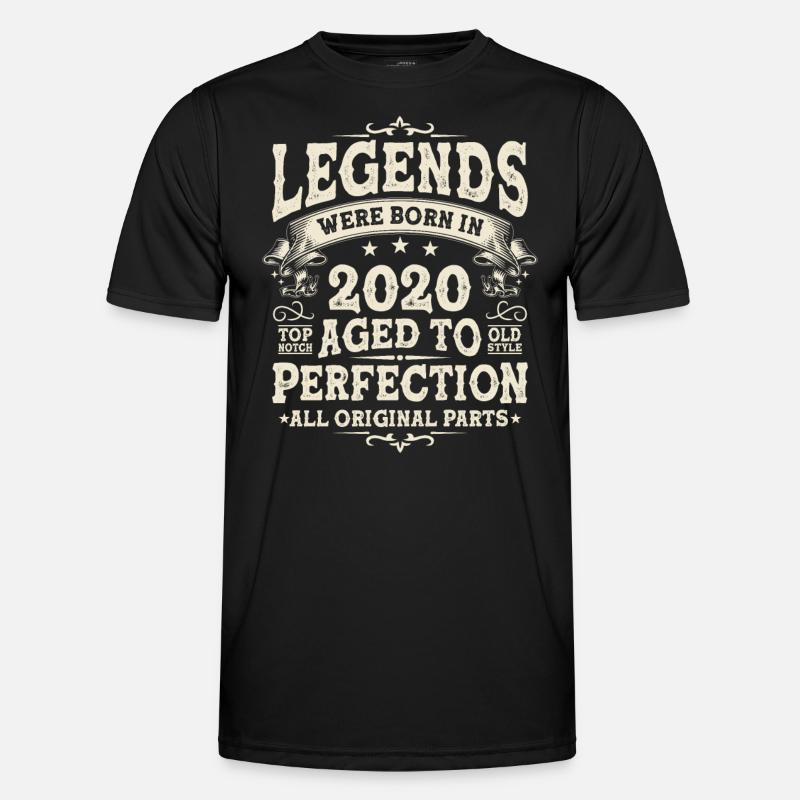 Legendary 2020 Birthday Gift Idea - Men's Functional T-Shirt - black