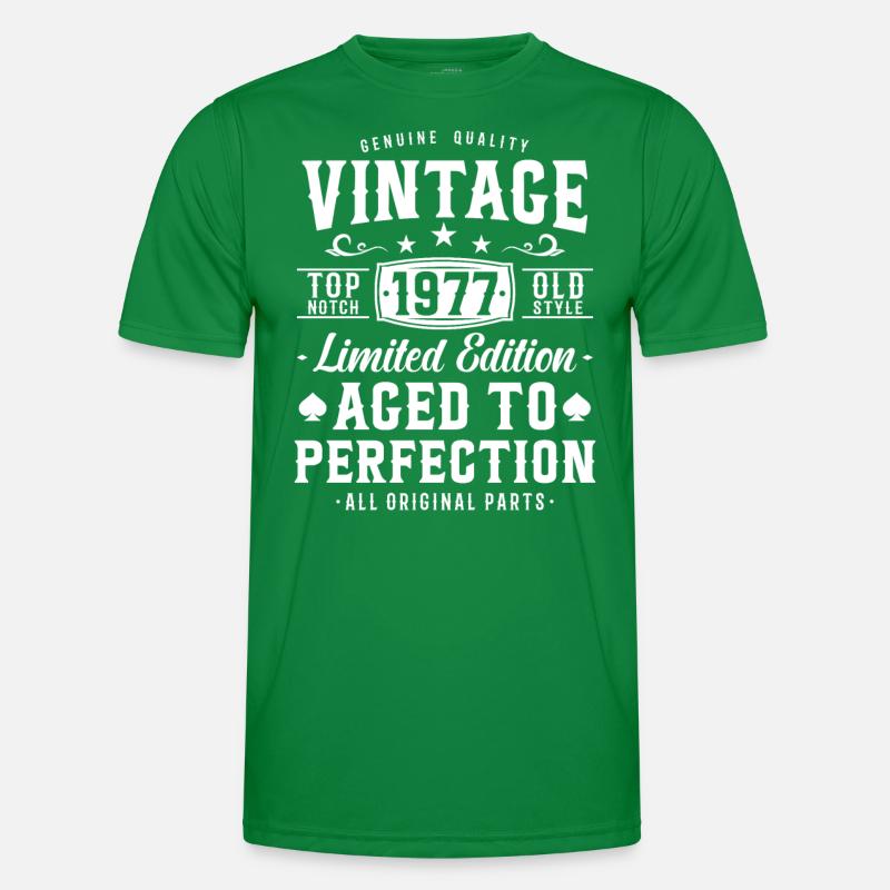 Nostalgic birthday present 1977 Men's Functional T-Shirt