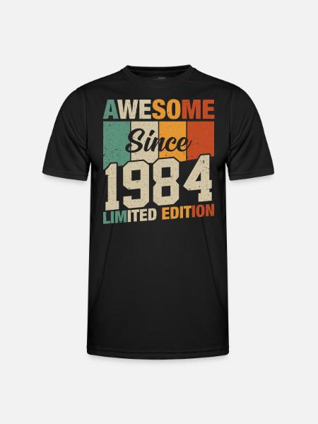 Legendary since 1984 - Men's Functional T-Shirt - black