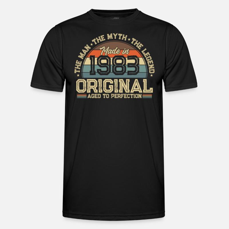 Legendary 1983 - Men's Functional T-Shirt - black