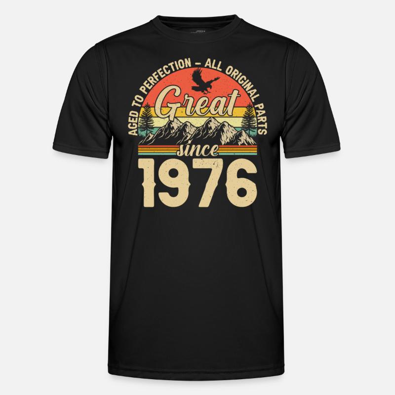 1976 - Ein legendäres Jahr - Männer Funktions-T-Shirt - Schwarz