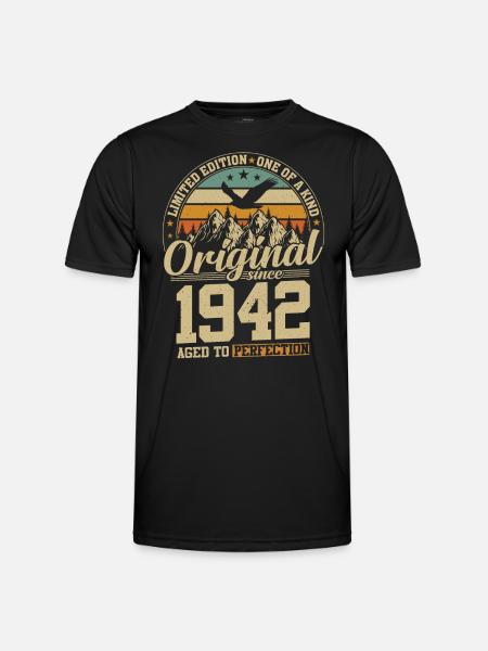 Birthday Joy '42 - Men's Functional T-Shirt - black