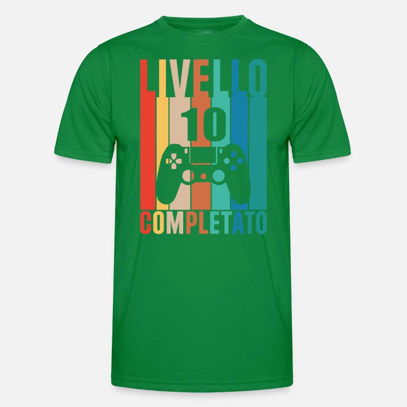 Stufe 10 Männer Funktions-T-Shirt