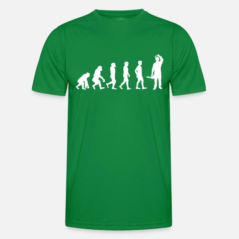 Evolution du bois / BOIS / T-shirt sport Homme