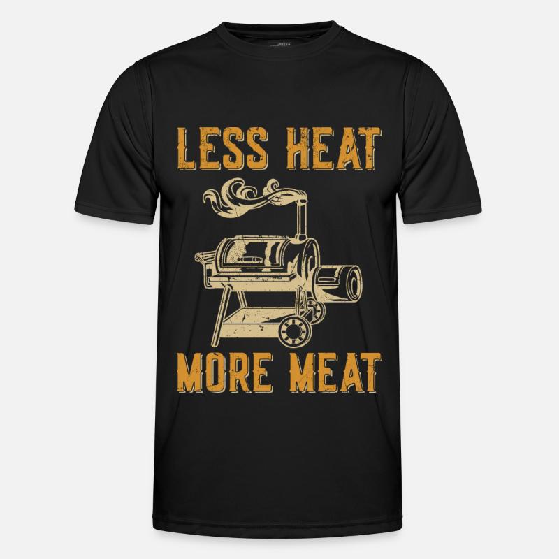 Fleisch Räuchern Männer Funktions-T-Shirt