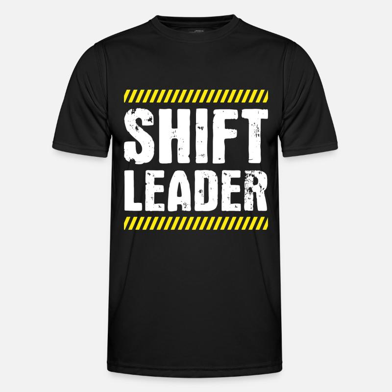 Shiftleader Shift Manager - Men's Functional T-Shirt - black