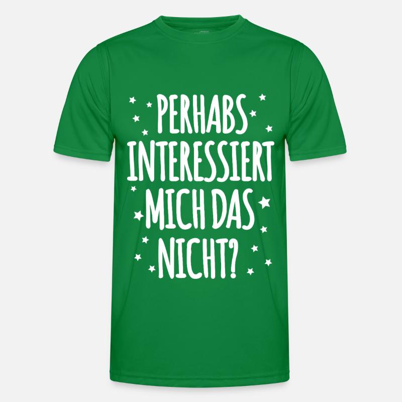 Denglisch Spruch Männer Funktions-T-Shirt
