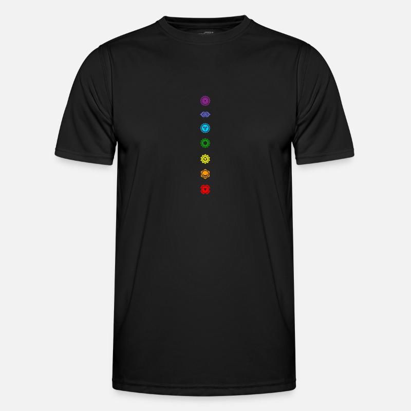 Chakra Männer Funktions-T-Shirt