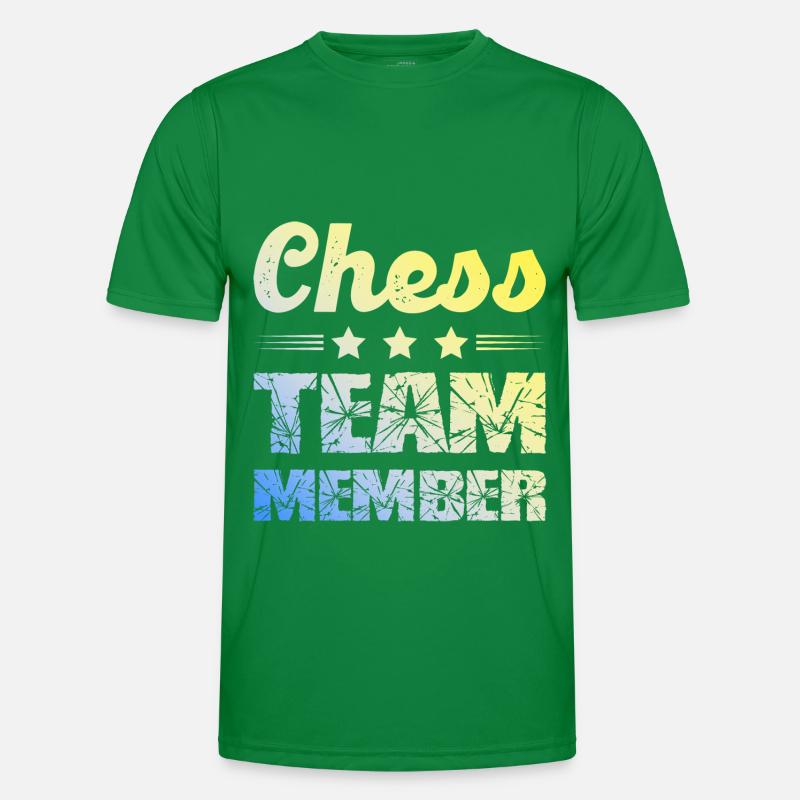 Chess Team Männer Funktions-T-Shirt