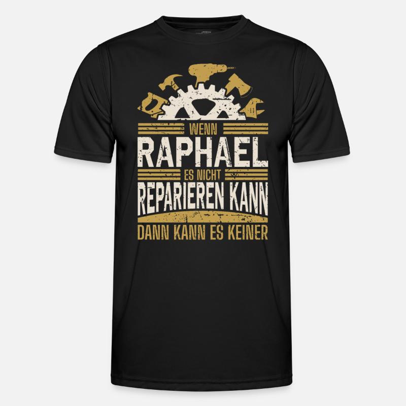 Raphael Name Geschenk Geburtstag Männer Funktions-T-Shirt