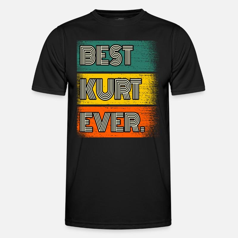 Kurt Name Geschenk Spruch Lustig Männer Funktions-T-Shirt