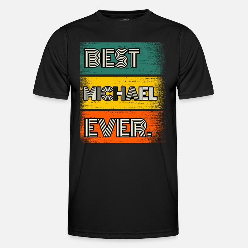 Michael Name Geschenk Spruch Lustig Männer Funktions-T-Shirt