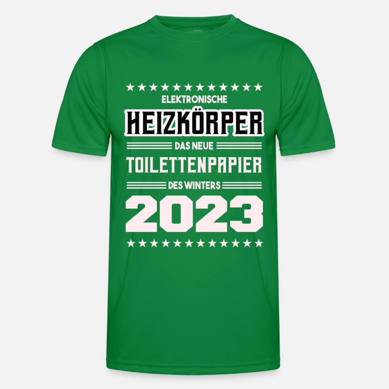 Heizkörper 2023 Männer Funktions-T-Shirt