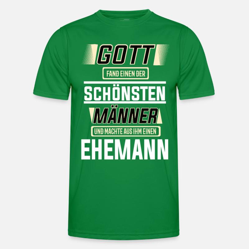 Ehemann einer der schönsten Männer der Welt Männer Funktions-T-Shirt
