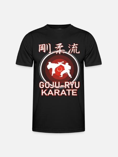 The cool Goju-ryu Karate martial arts outfit, - Men's Functional T-Shirt - black