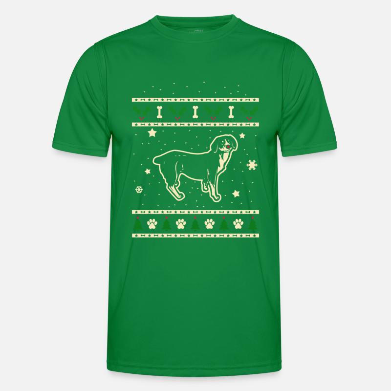 Entlebucher Weihnachtsgeschenk Männer Funktions-T-Shirt