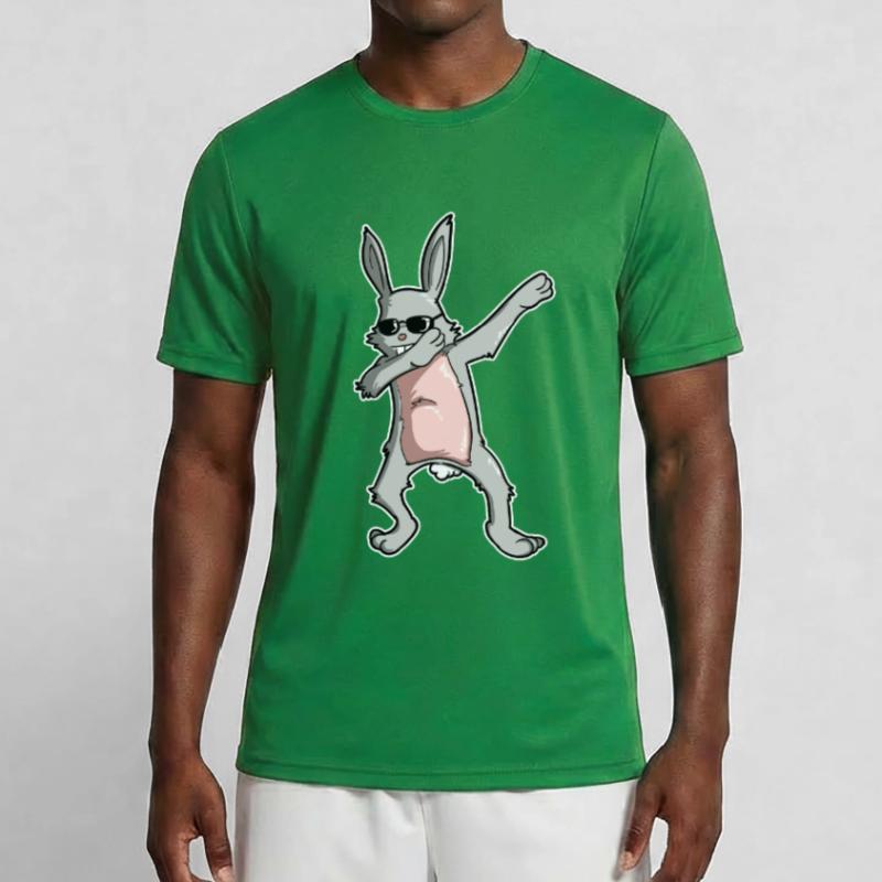Dabbing Easter Bunny - Easter Bunny Dab! Men's Functional T-Shirt