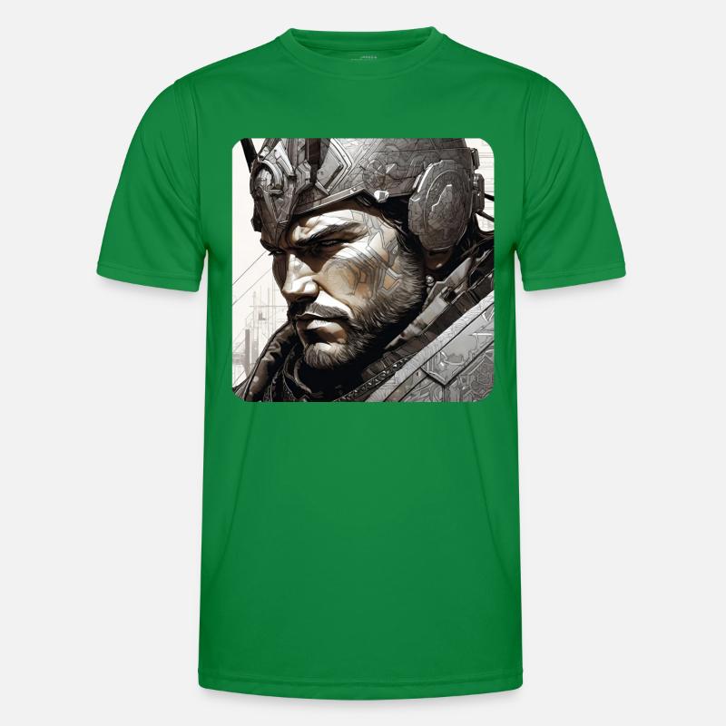 Guerrier T-shirt sport Homme