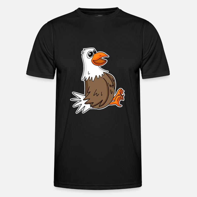 Eagle - Men's Functional T-Shirt - black