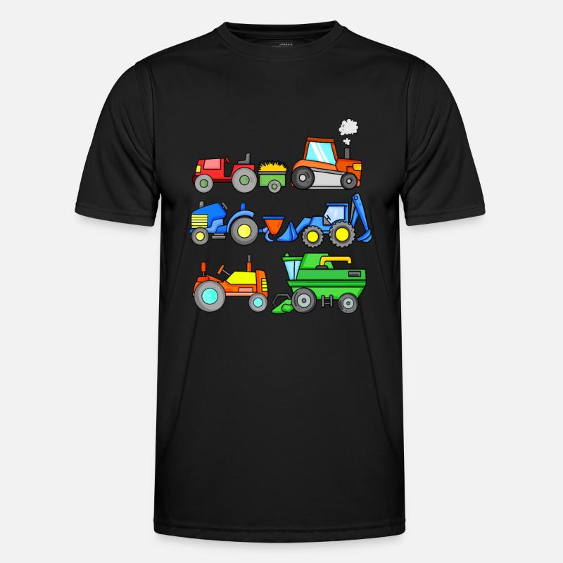 Construction site vehicles Men's Functional T-Shirt