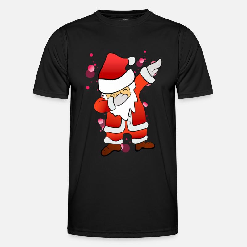 Dabbing Nicholas - Men's Functional T-Shirt - black