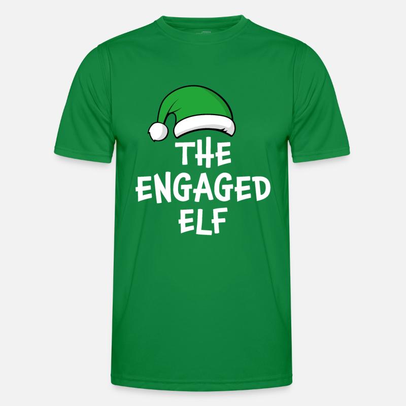 The Engaged Elf Men's Functional T-Shirt