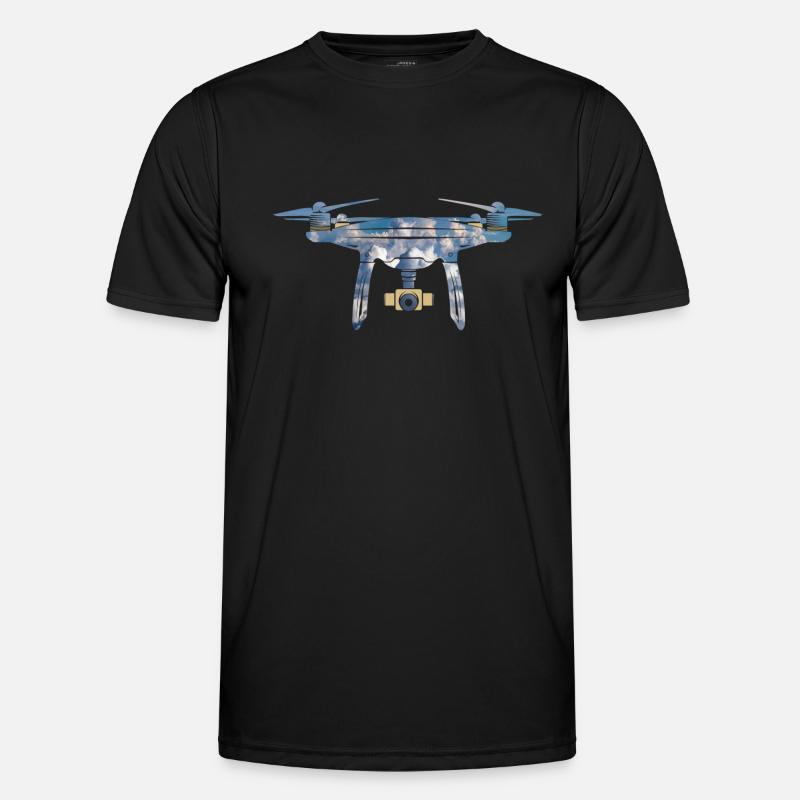 Drone drone - Men's Functional T-Shirt - black