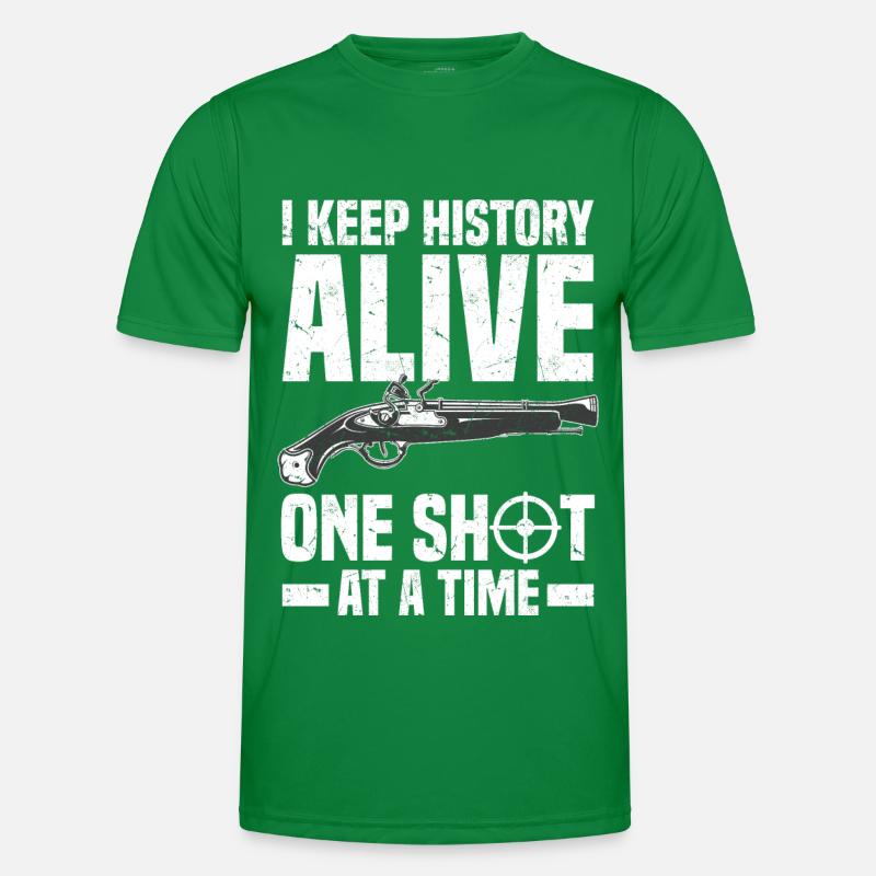 Muzzleloader Männer Funktions-T-Shirt