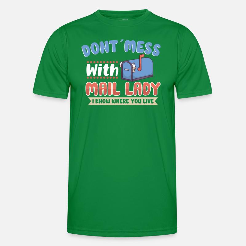 Postman Postlady Postman Post Men's Functional T-Shirt