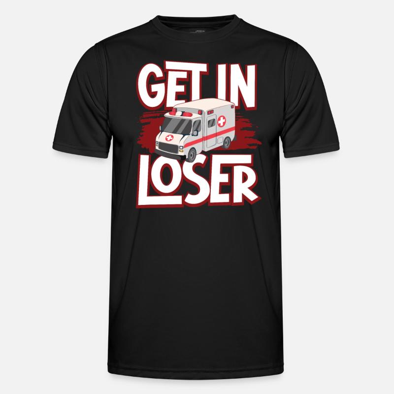 Paramedic First Responder Ambulance Driver Men's Functional T-Shirt