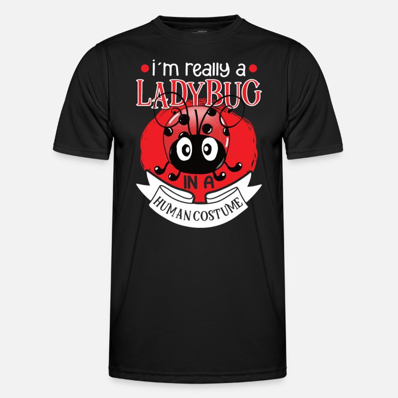 Ladybug Ladybug Entomology Insects - Men's Functional T-Shirt - black