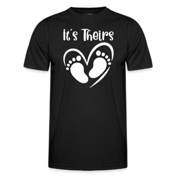 Mère porteuse de substitution Maman de mère porteuse gestationnelle - T-shirt sport Homme - noir - Devant - AI Model Male 178 dark (178cm)