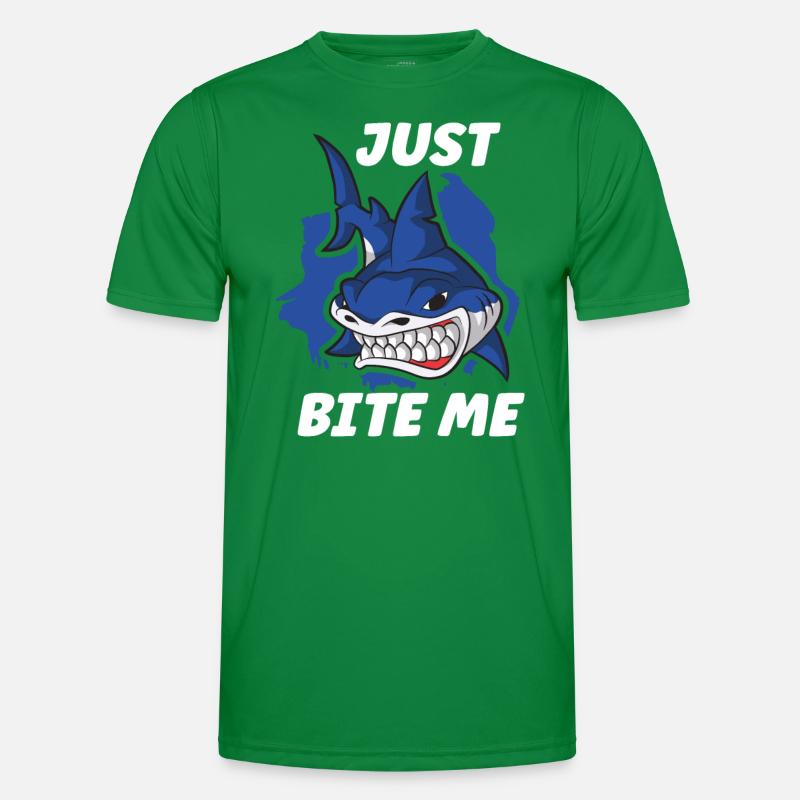 Shark Ocean Predator Scuba Diver Tauchen Männer Funktions-T-Shirt