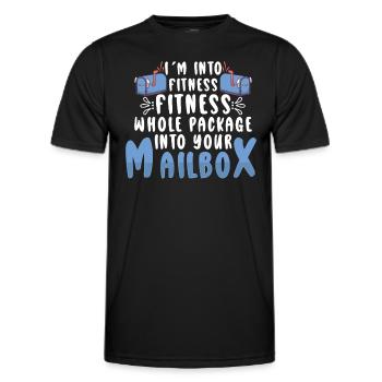 Athlétisme Athlétisme Coureurs Course Cadeau - T-shirt sport Homme - noir - Devant - AI Model Male 178 dark (178cm)