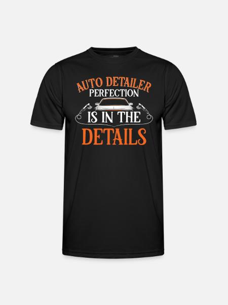 Mobile car preparation car preparation - Men's Functional T-Shirt - black