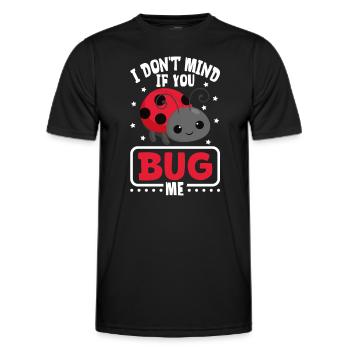 Ladybug Ladybug Entomology Insects - Men's Functional T-Shirt - black - Front - AI Model Male 178 dark (178cm)