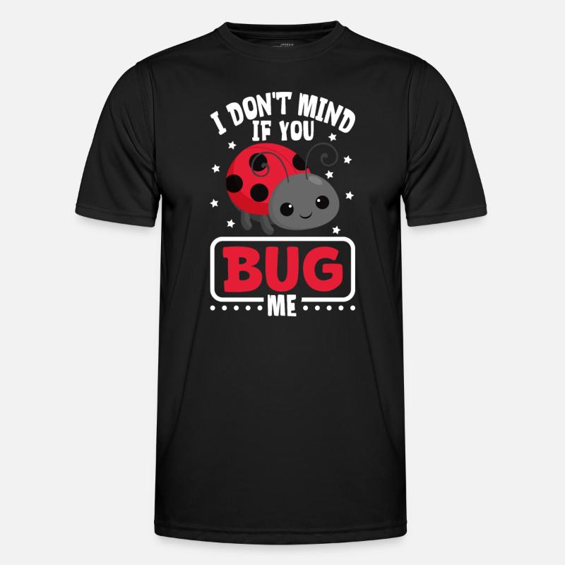 Ladybug Ladybug Entomology Insects - Men's Functional T-Shirt - black