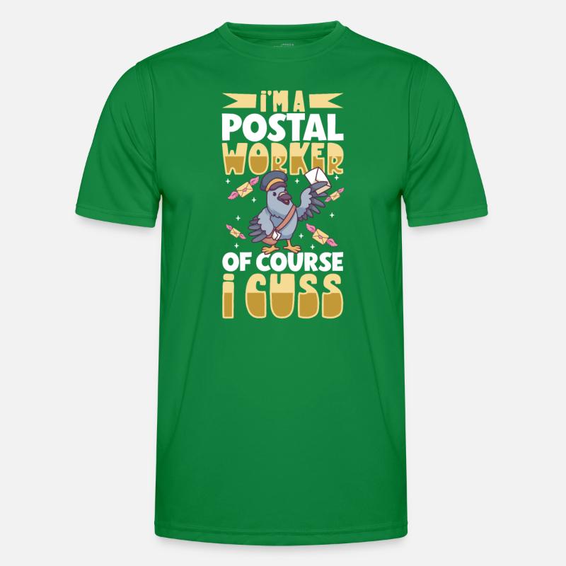 Postal clerk Postlady Postman Post Office Men's Functional T-Shirt