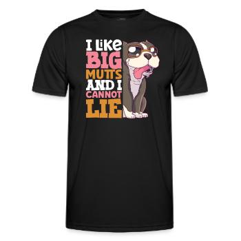 french bulldog english bulldog dog lover bulldog - Männer Funktions-T-Shirt - Schwarz - Vorne - AI Model Male 178 dark (178cm)