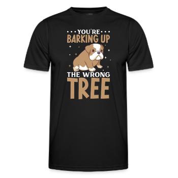 french bulldog english bulldog dog lover bulldog - Männer Funktions-T-Shirt - Schwarz - Vorne - AI Model Male 178 dark (178cm)
