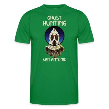 Paranormal Investigator San Antonio Hunter Ghost - Männer Funktions-T-Shirt - Kelly Green - Vorne - AI Model Male 178 dark (178cm)