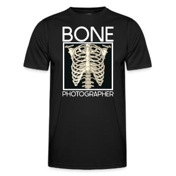 RAD TECH TECHNOLOGIE DE RADIOLOGIE TECHNOLOGIE RADIOLOGIE TECHNOLOGIE RADIOLOGIE - T-shirt sport Homme - noir - Devant - AI Model Male 178 dark (178cm)