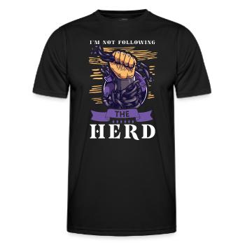 Conspiracy Theories Conspiracy Theorist Freemason - Men's Functional T-Shirt - black - Front - AI Model Male 178 dark (178cm)